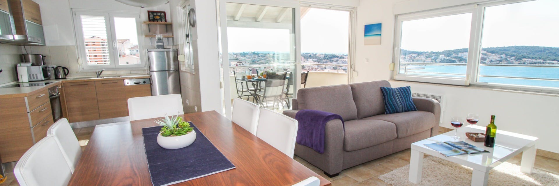 Sunset Bay penthouse apartment Trogir